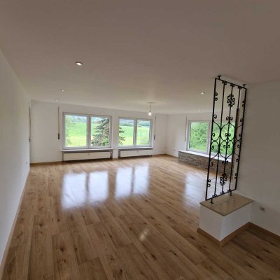 Ansprechende 4-Zimmer-Erdgeschosswohnung mit Balkon, Garten und Garage in Erbach