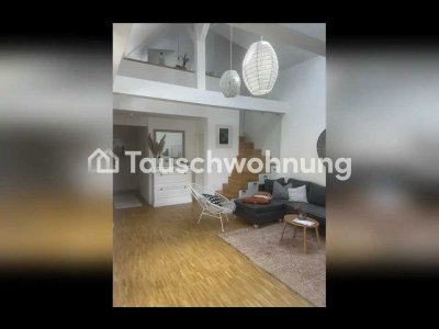 Tauschwohnung: Moderne  3,5 masionette Whg Neuhausen gegen 4-5 Z. Erdg.+Gar