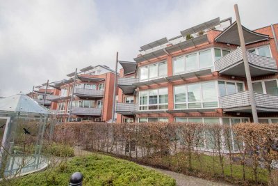 Moderne, helle Wohnung im Niedrigenergiehaus in zentraler Lage