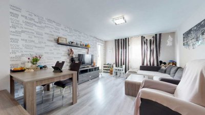 Familienfreundliche 3-Zimmer-Wohnung mit Loggia in guter Lage von München