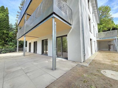 *mit Garten!* exklusive 2 Zimmer Gartenwohnung am Hofberg!