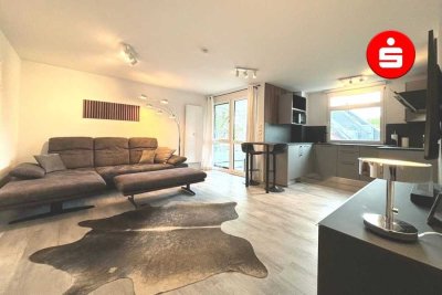 Hochwertig möblierte 2-Zimmer-Wohnung mit  modernster Technik in Bestlage! - ggf. mit TG-Stellplatz!