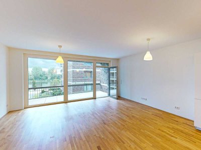 3-Zimmer-Wohnung mit Balkon und Weserblick in der Bremer Überseestadt