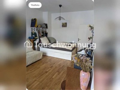Tauschwohnung: Lichtdurchflutete 2-3-Zimmer-Wohnung in Leipzig gesucht