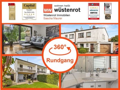 Mit 3D u. Video: TOP-LAGE - Charmantes Einfamilienhaus mit modernem Flair und Gartenidylle in Rheinn