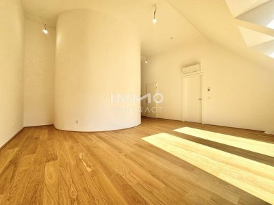 Iconic Living: 4-Zimmer-Luxus-Penthouse mit imposanter Raumhöhe und stilvoller Architektur