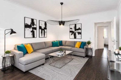 Seltene Erdgeschosswohnung mit Gartenanteilen, 2 Bädern und 120 m² Wohnfläche