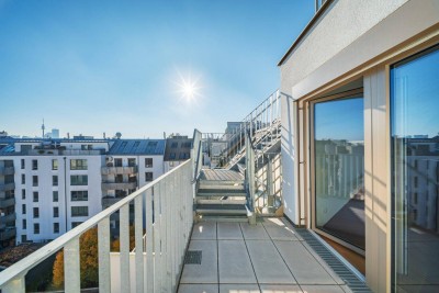 3 Ebenen 1 Besitzer &gt;&gt; Maisonetten Traumwohnung mit Weitblick &gt;&gt; Dachterrasse