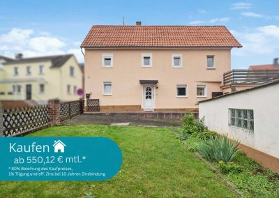 ++ Einfamilienhaus mit Potenzial – Sanierungsbedürftiges Haus mit Terrasse, Garten und Garage ++