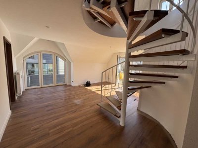 Exklusive 3,5 Zimmer Maisonette Whg mit Südbalkon und Stellplatz in Mühlhausen