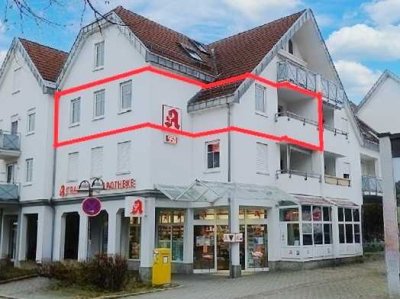 Im Ortszentrum mit Blick ins Grüne!