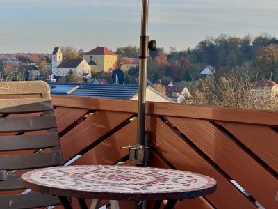Sonnige 3-Zim. Wohnung mit eigenem Garten und Balkon in Jetzendorf