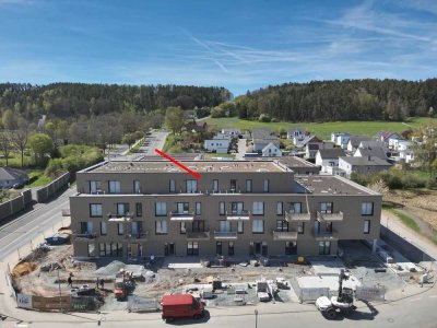 Blick über Bayreuth   2-Zimmer Mietwohnung im Neubau Saas ONE