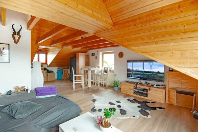 Gemütliche 2,5-Zimmer-Dachgeschosswohnung in zentrumsnaher Lage von Isny