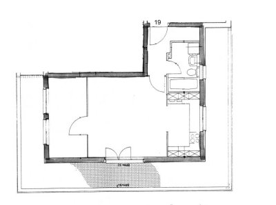 Wriezen: 3-Raumwohnung im Stadtzentrum mit Balkon