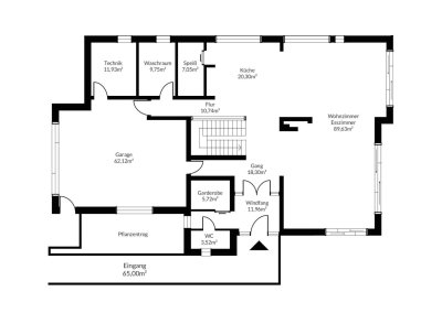 Moderne Architektenvilla auf großzügigem Grundstück