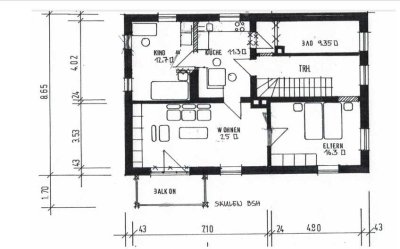 Zentral gelegene 3-Zimmer-Wohnung mit Balkon und EBK in Zorneding