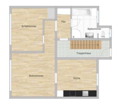 2 Zi. Wohnung in 42657 Solingen  Brühlerstrasse