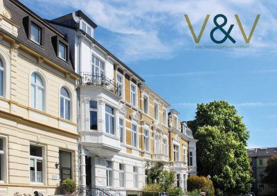 (ANFRAGEN NUR ÜBER KONTAKTANZEIGE, BITTE!) charmante, geräumige Dreizimmerwohnung mit Balkon