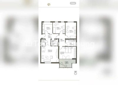 Tauschwohnung: Große 4-Zimmer-Wohnung mit großem Südbalkon, Ackermannbogen