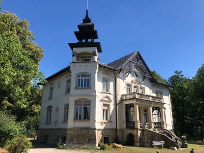 Wunderschöne 2-Zimmerwohnung mit Erker und Blick ins Grüne oberhalb von Radebeul-West