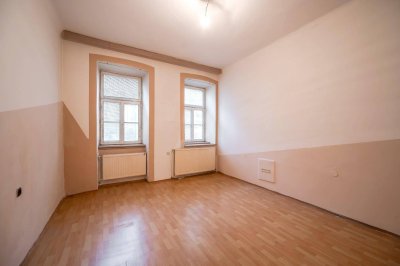 ++NEU++ Sanierungsbedürftige 1-Zimmer Altbau-Wohnung im Erdgeschoss - großes Umbau-Potential