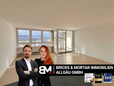 2-Zimmer-Wohnung in Kempten - mit Aufzug, Balkon und TG-Stellplatz