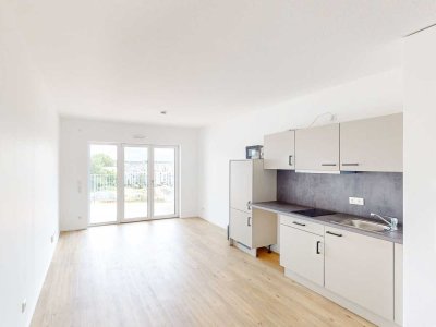 Moderne 1-Zimmer-Wohnung mit Balkon