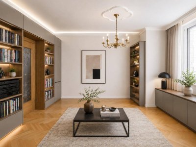 Charmante 4-Zimmer-Wohnung mit Charakter im Hochparterre im beliebten Stadtteil Andräviertel