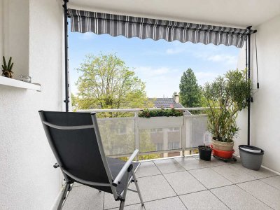 ALL IN - Wohnen in ruhiger Innenhoflage, zeitlos und hell mit Südbalkon inkl. Tiefgarage und EBK!
