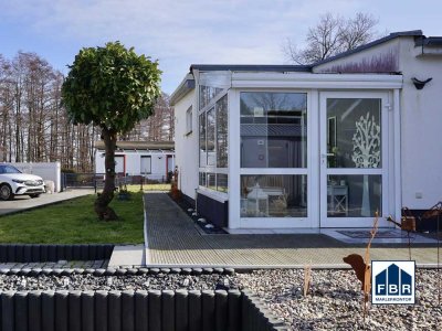 Modernes Ferienidyll mit Wintergarten am Schweriner See