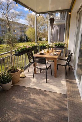 4-Zimmer Wohnung mit Balkon in Frankfurt-Dornbusch, ruhig mit hervorragender öffentlicher Anbindung