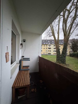 Helle 1-Zimmer Wohnung mit großer Wohnküche und Balkon