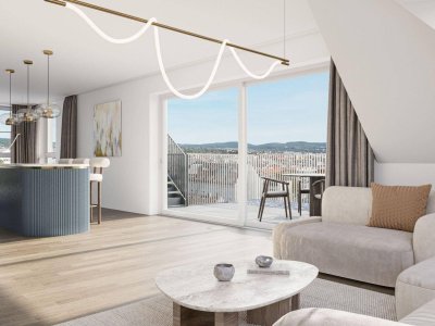 THE ARIK - Über den Dächern – 4 Zimmer mit Freifläche &amp; Wohnen mit Weitblick