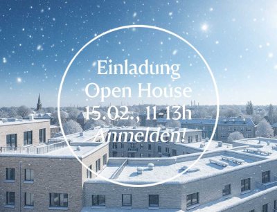 OPEN HOUSE AM 15.02.* Vier Wände - viele Möglichkeiten!