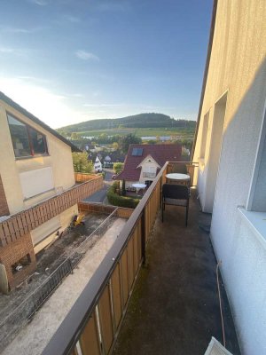 Moderne 3-Zimmer-Wohnung mit Fernblick in Laufach – gehoben ausgestattet, sonnig & ruhig gelegen