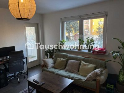 Tauschwohnung: Helle 2-Zimmer-Wohnung mit Garten in Neukölln