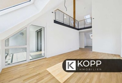 Exklusive Wohnform im Neubau – 3-Zimmer-Maisonette mit sonnigem Balkon