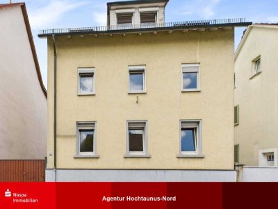 Bad Homburg v.d.H.: *Mehrgenerationenhaus mit Anbau und separagter Werkstatt im Hof*