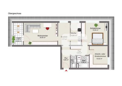 Lichtdurchflutete Wohnung in Passau - Neustift