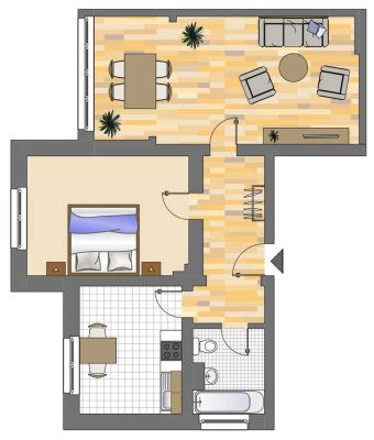 2-Zimmer-Wohnung in Herne Sodingen