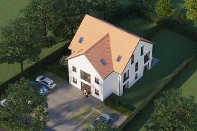 Neubau Mehrfamilienhaus KfW 40 eE