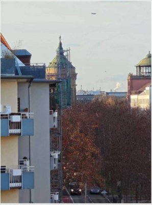 Erstbezug nach Sanierung: möblierte 1-Zi-Wohnung mit Balkon, Mannheim Oststadt