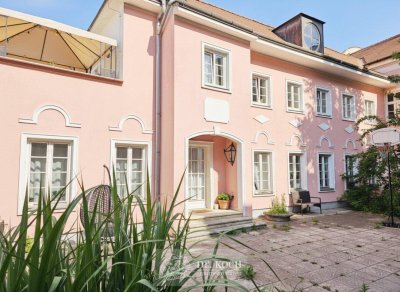 Traumhafte Gartenwohnung in barockem Stilhaus in Stockerau: 6 Zimmer, 220m²!
