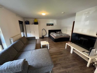 Provisionsfrei! Möblierte 1-Zimmer Wohnung mit Balkon in Mannheim-Rheinau