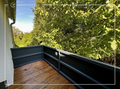3-Zimmer-Wohnung mit Balkon ins Grüne & Designküche – Erstbezug nach Kernsanierung
