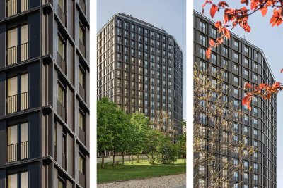 Erstbezug: 3-Zimmer-Dachgeschoßwohnung mit großer Terrasse und 2 Bädern – zu mieten in 1220 Wien / DC Flats