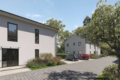 1.550 € Monatsrate! Neubau-Stadthaus in Bernau: Mit Grundstück, Fußbodenheizung, Luft-Wärmepumpe