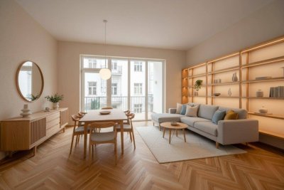 ++NEU++ Premium 1-Zimmer Altbauwohnung in generalsaniertem Haus