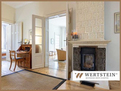 "Haus im Haus": 5-Raum-Wohnung mit Wintergarten und Stellplatz